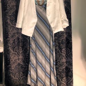 Max Studio Striped Maxi Skirt